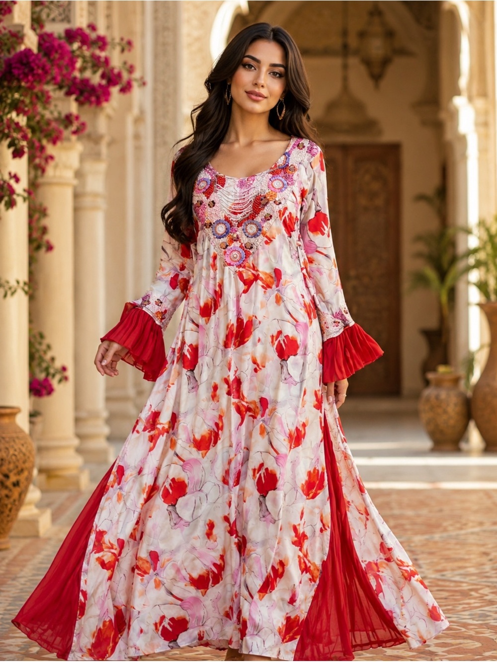 Dubai Makhowar Dress